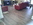 living room floor after