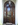 stained door after