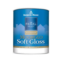 MoorGlow Soft Gloss Exterior Paint Can