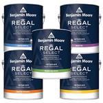 5 Paint Cans for Paint by Benjamin Moore